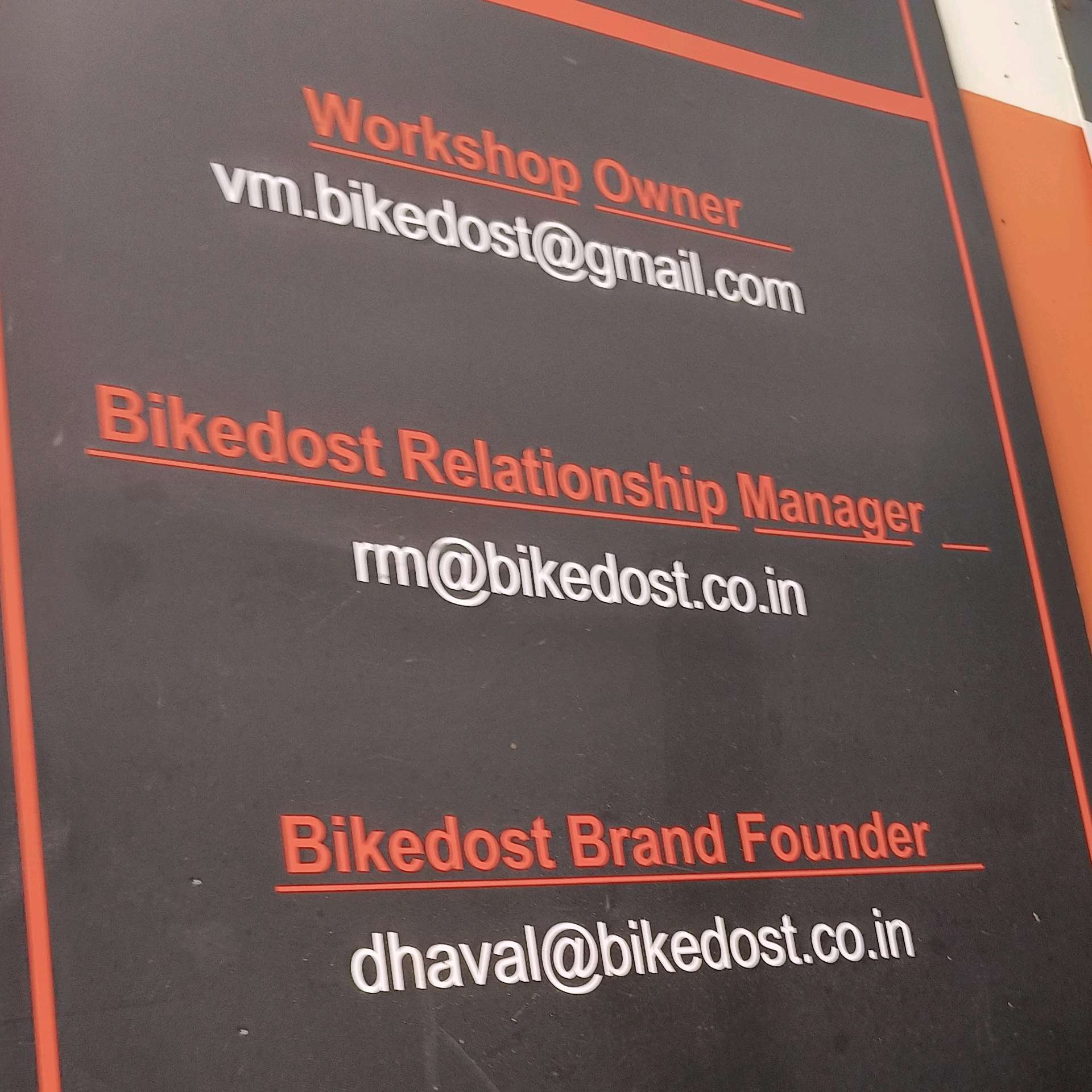 Workshop Front